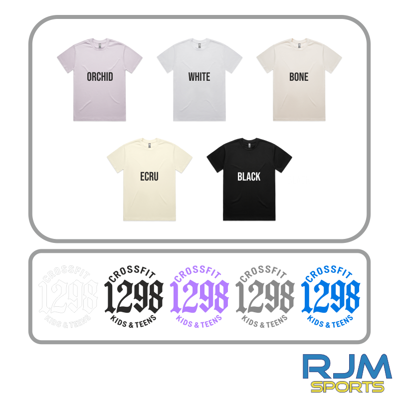 CrossFit 1298 Kids and Teens Heavy T-Shirt - Image 3