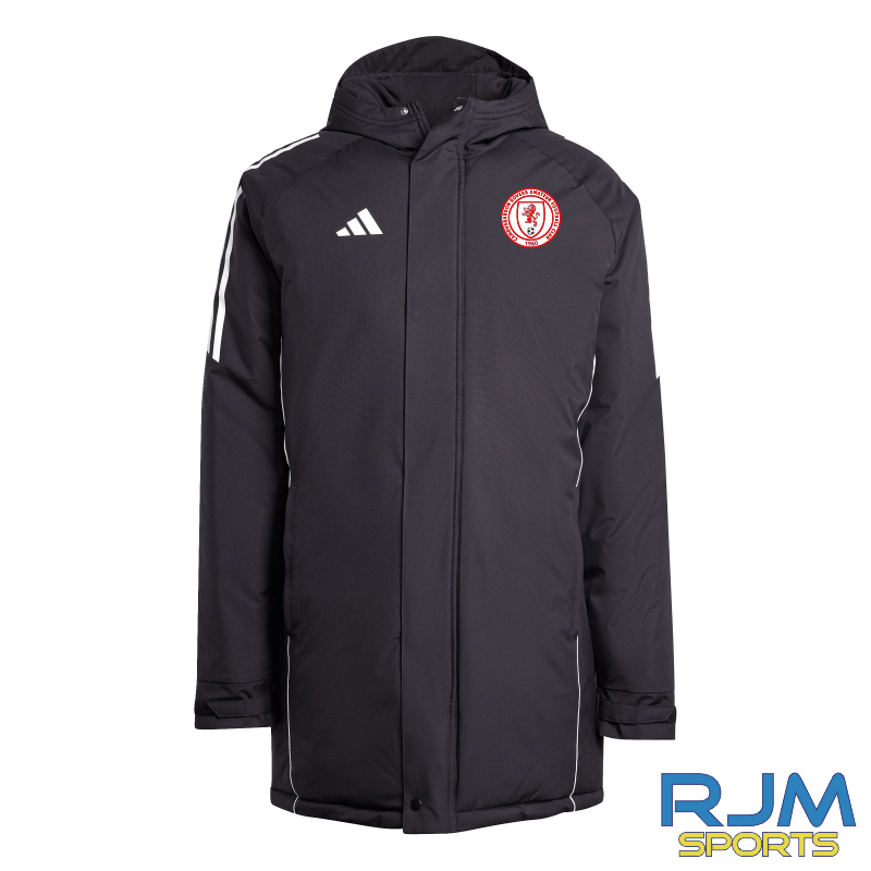 Cambusbarron Rovers FC Adidas Tiro 24 Stadium Parka Black