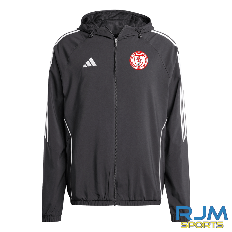 Cambusbarron Rovers FC Adidas Tiro 24 Windbreaker Black