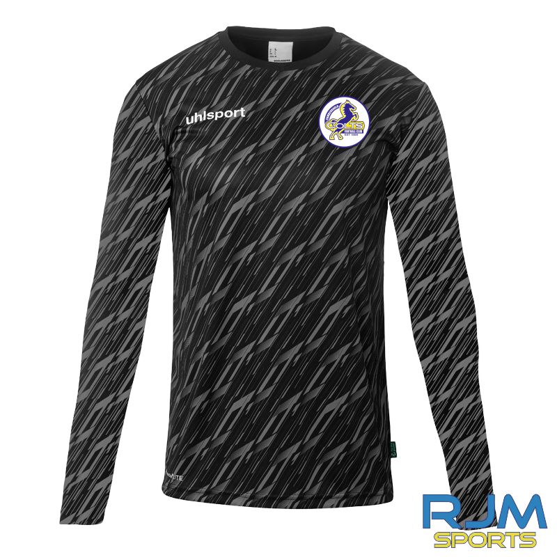 Cumbernauld Colts FC Home Uhlsport Progressive Goalkeeper Shirt Black