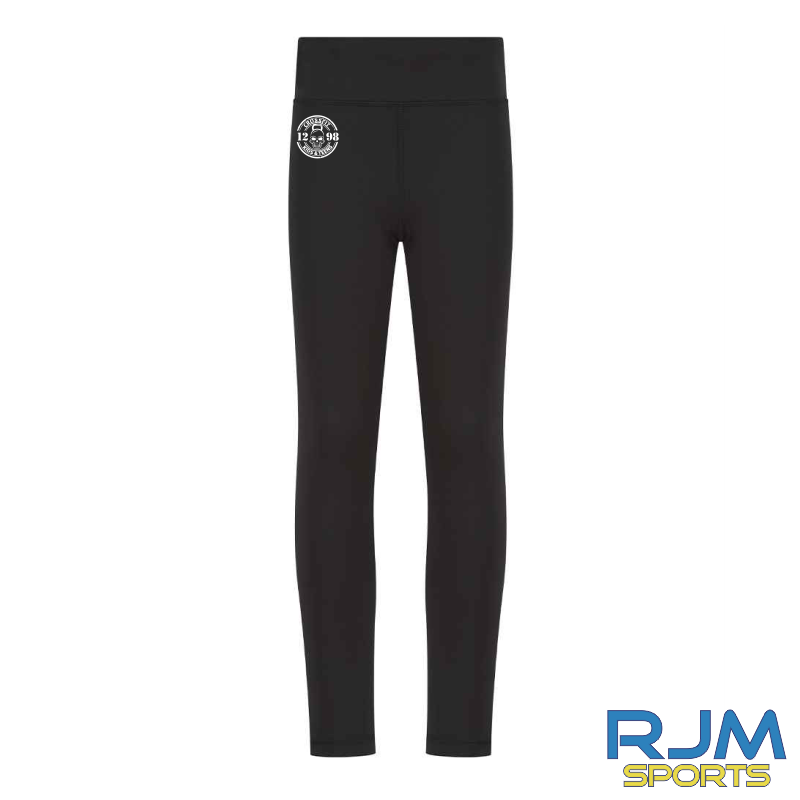 CrossFit 1298 Kids and Teens Team Leggings Black