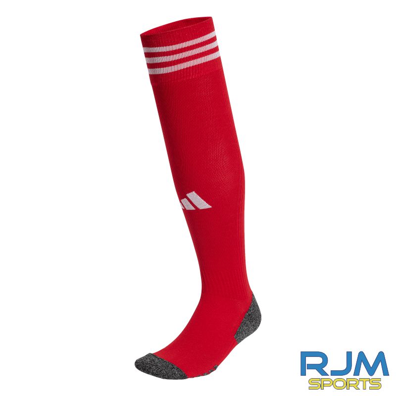 Camelon Juniors FC Home Adidas Adisock 23 Red