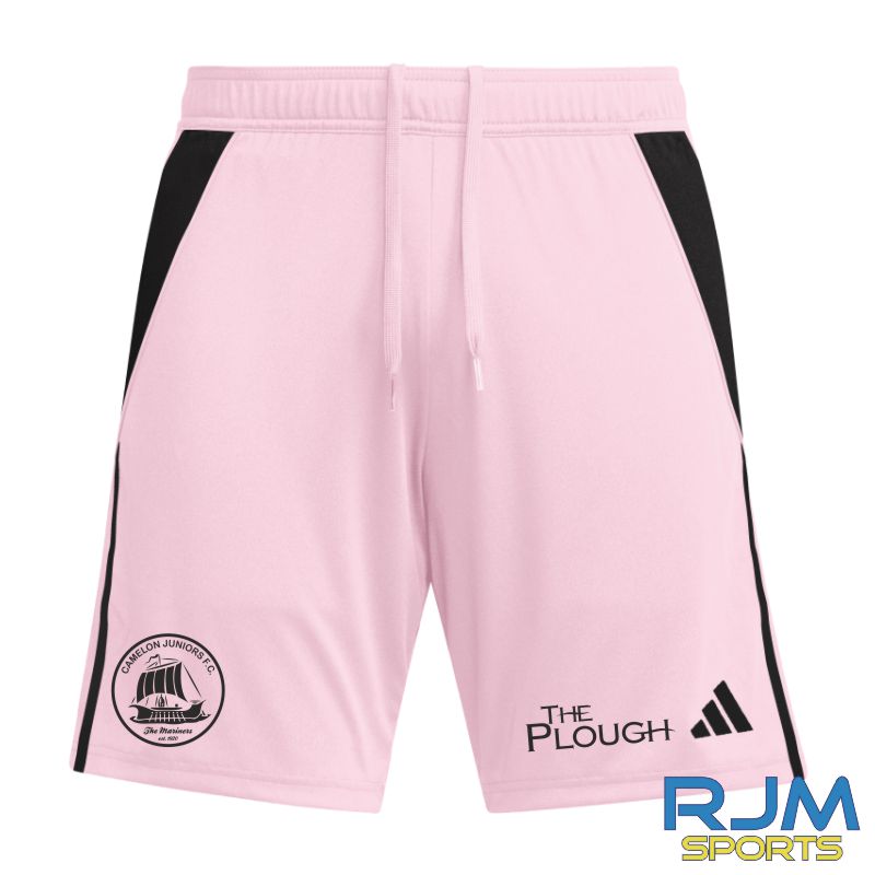 Camelon Juniors FC Away Adidas Tiro 25 Competition Goalkeeper Short True Pink