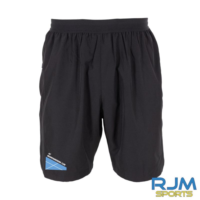 45 Degree Mountaineering Club Stanno Functionals 'Logo' 2 in 1 Shorts Black
