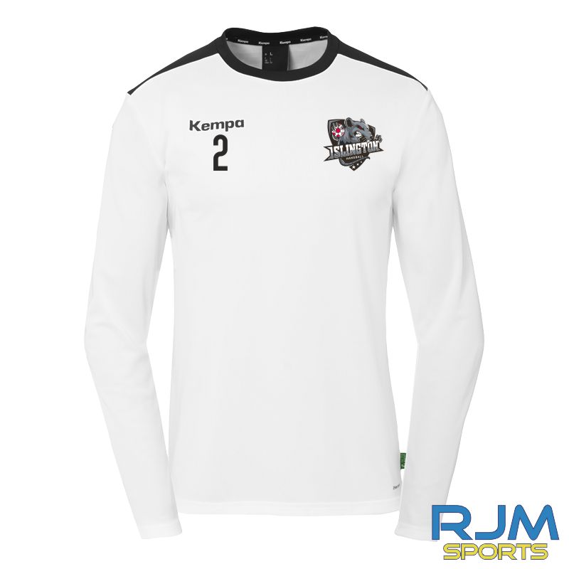 Islington Handball Club Kempa Emotion 27 Longsleeve Goalkeeper Jersey White