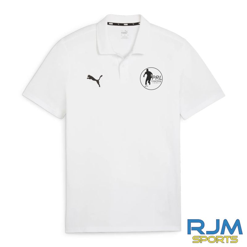 PRL Coaching Puma Team Goal Casuals Polo White