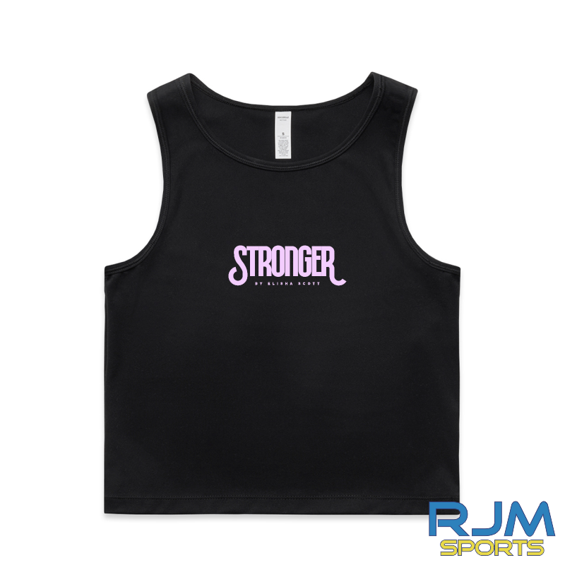 Stronger by Elisha Scott Active Crop Tank