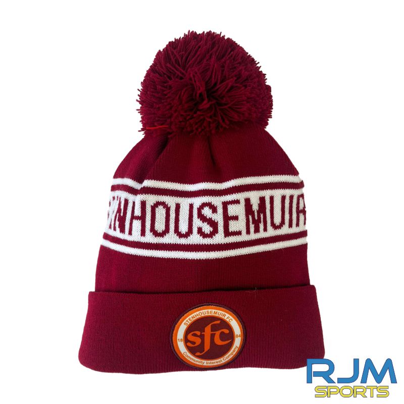 Stenhousemuir FC Bespoke Bobble Hat