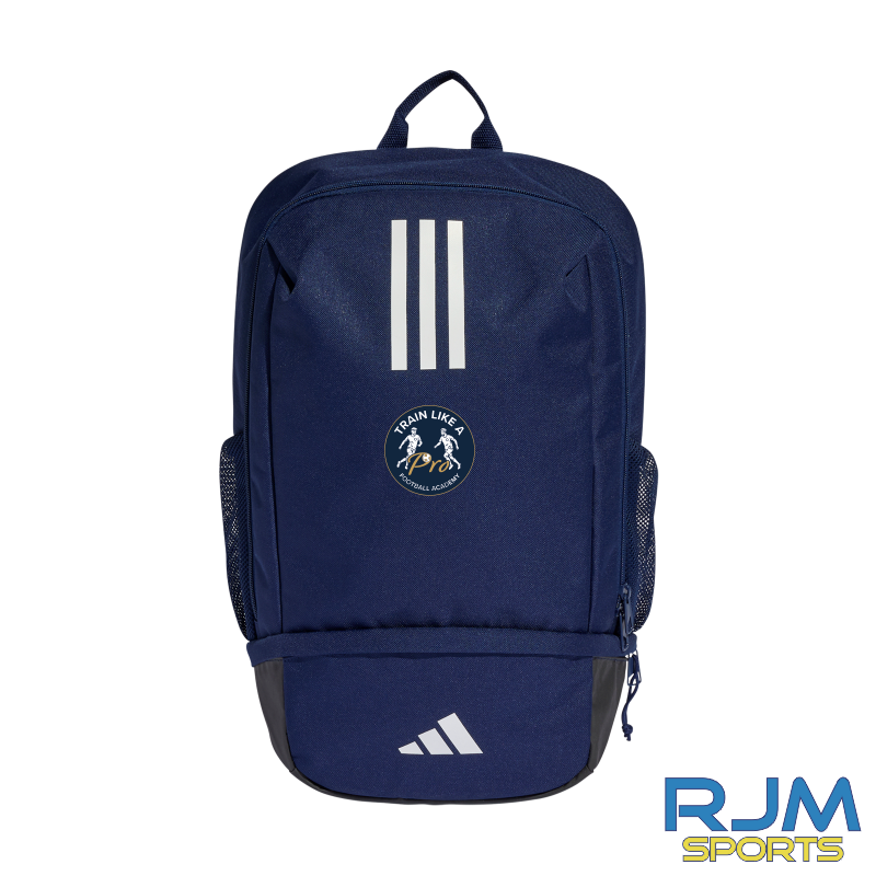 Train Like a Pro Football Academy Adidas Tiro League Backpack Navy