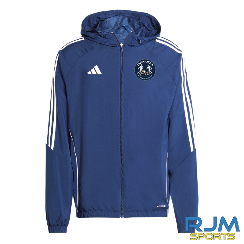 Train Like a Pro Football Academy Adidas Tiro 24 Windbreaker Navy