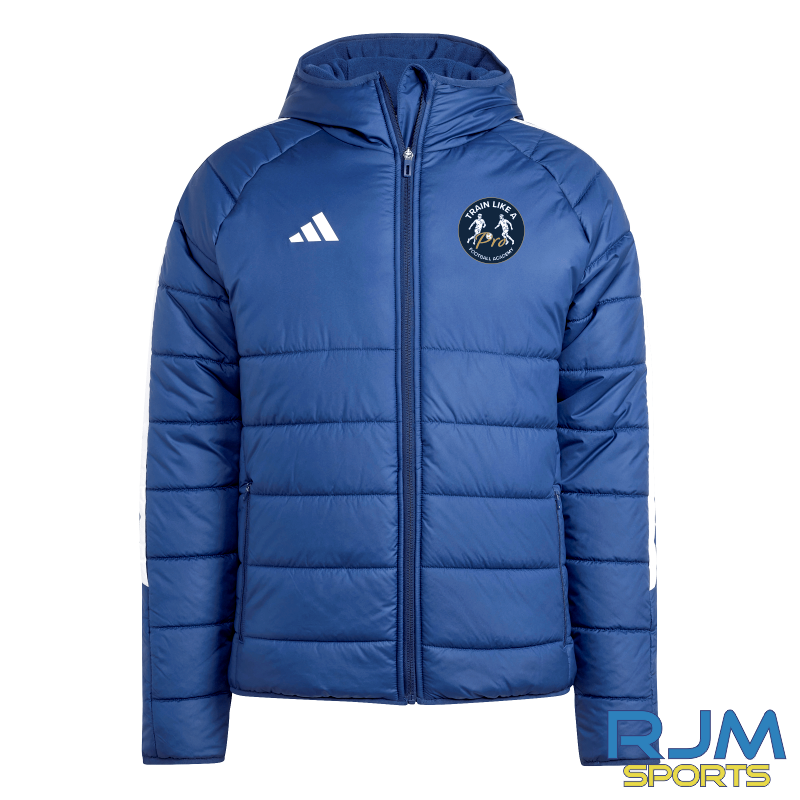 Train Like a Pro Football Academy Adidas Tiro 24 Winter Jacket Navy
