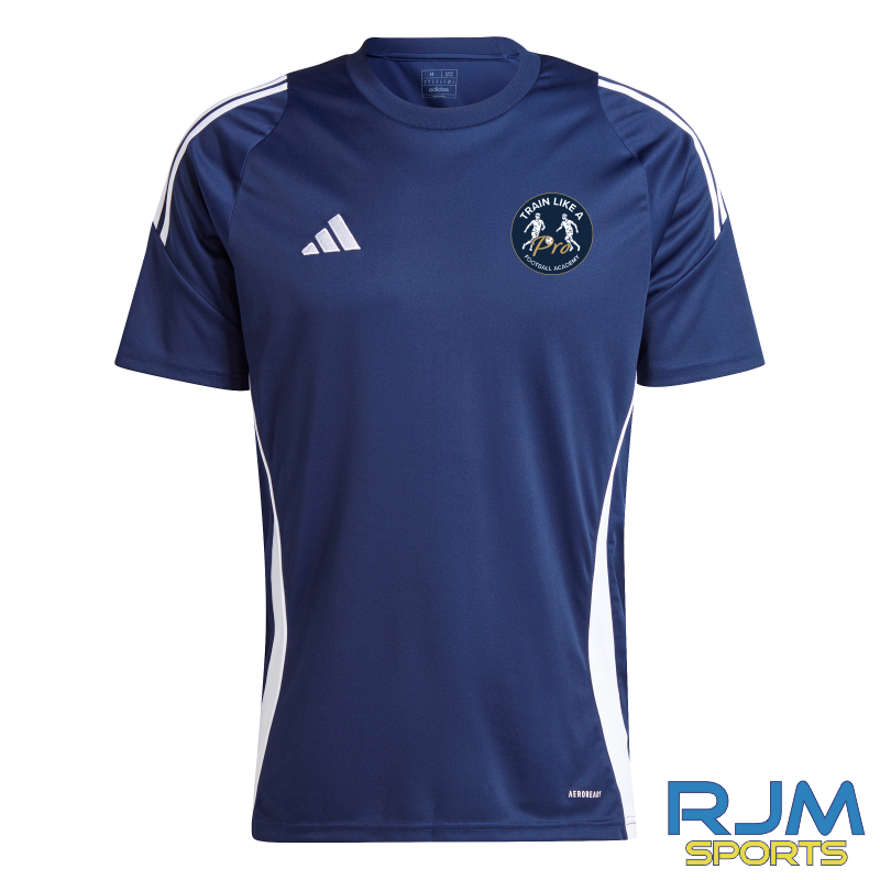 Train Like a Pro Football Academy Adidas Tiro 24 Jersey Navy