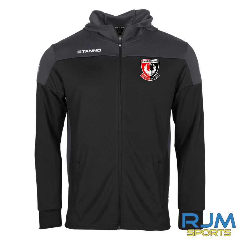 Winchburgh Albion Coaches Stanno Pride Hooded Full Zip Black