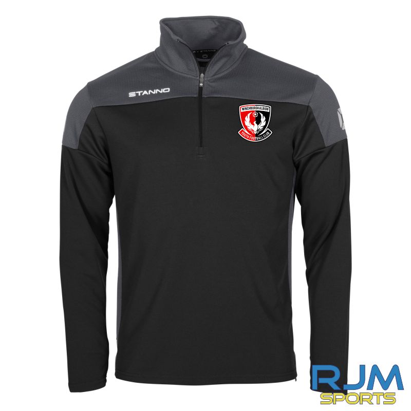 Winchburgh Albion Coaches Stanno Pride 1/4 Zip Black