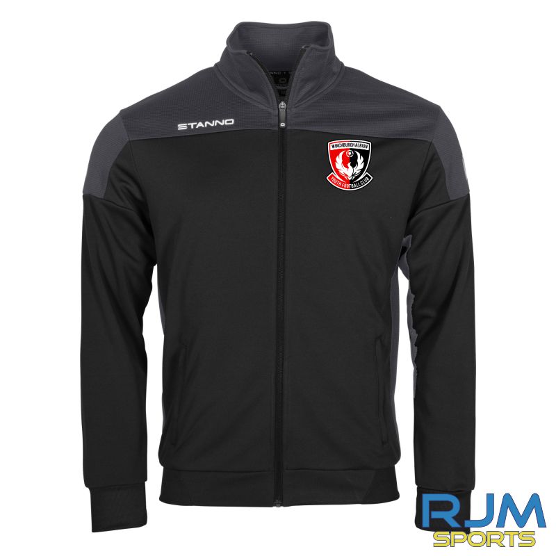 Winchburgh Albion Coaches Stanno Pride Full Zip Black