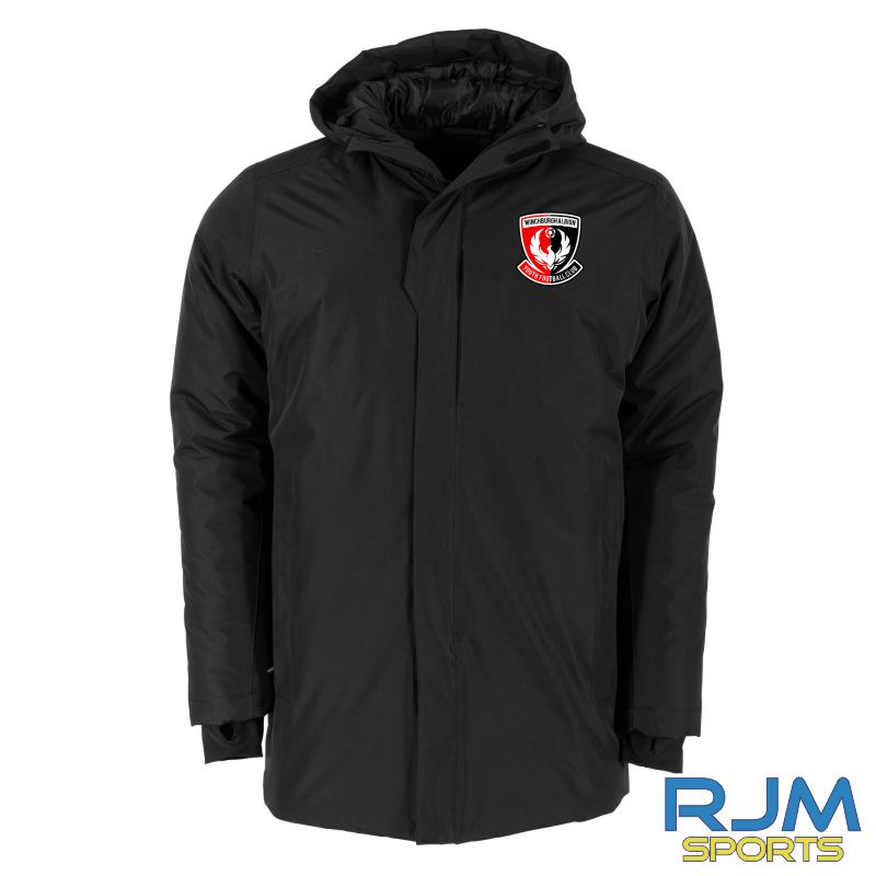 Winchburgh Albion Coaches Stanno Prime Padded Coach Jacket Black
