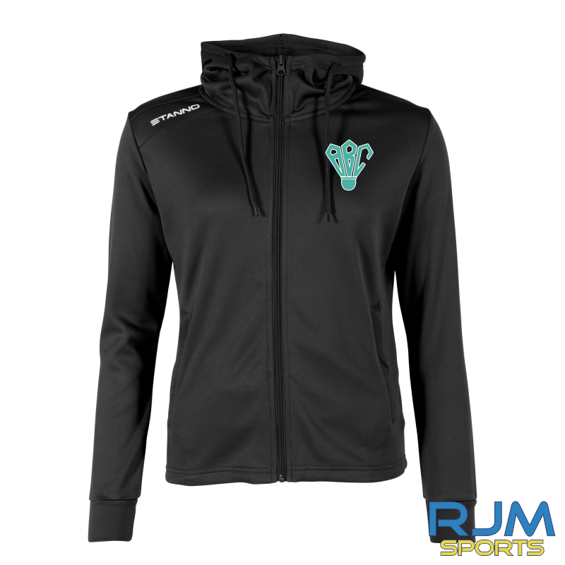Ayrshire Badminton Club Ladies Stanno Field Hooded Full Zip Top Navy