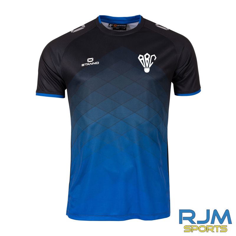 Ayrshire Badminton Club Stanno Altius Shirt Black/Royal