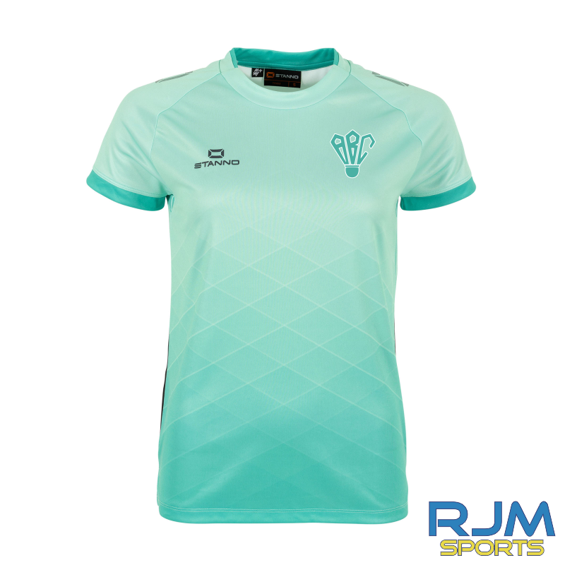 Ayrshire Badminton Club Ladies Stanno Altius Shirt Mint/Anth