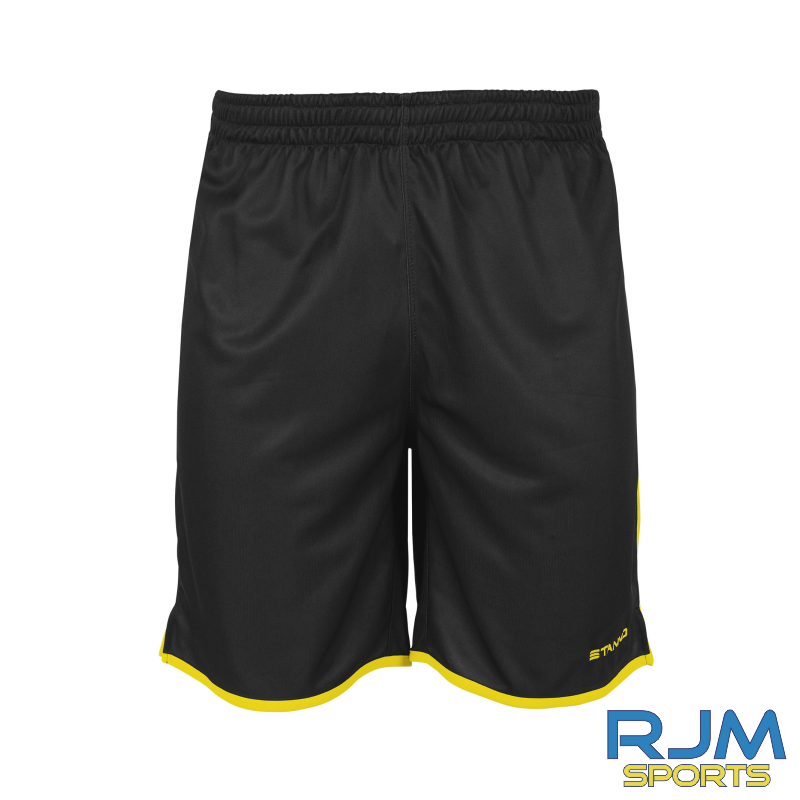 Ayrshire Badminton Club Stanno Altius Short Black/Yellow