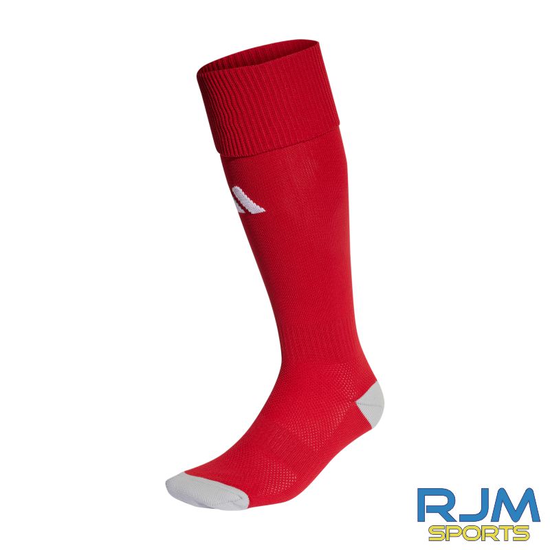 Cambusbarron Rovers FC Home Adidas Milano 23 Socks Red/White