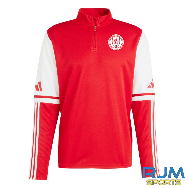 Cambusbarron Rovers FC Training Adidas Squadra 25 Training Top Red