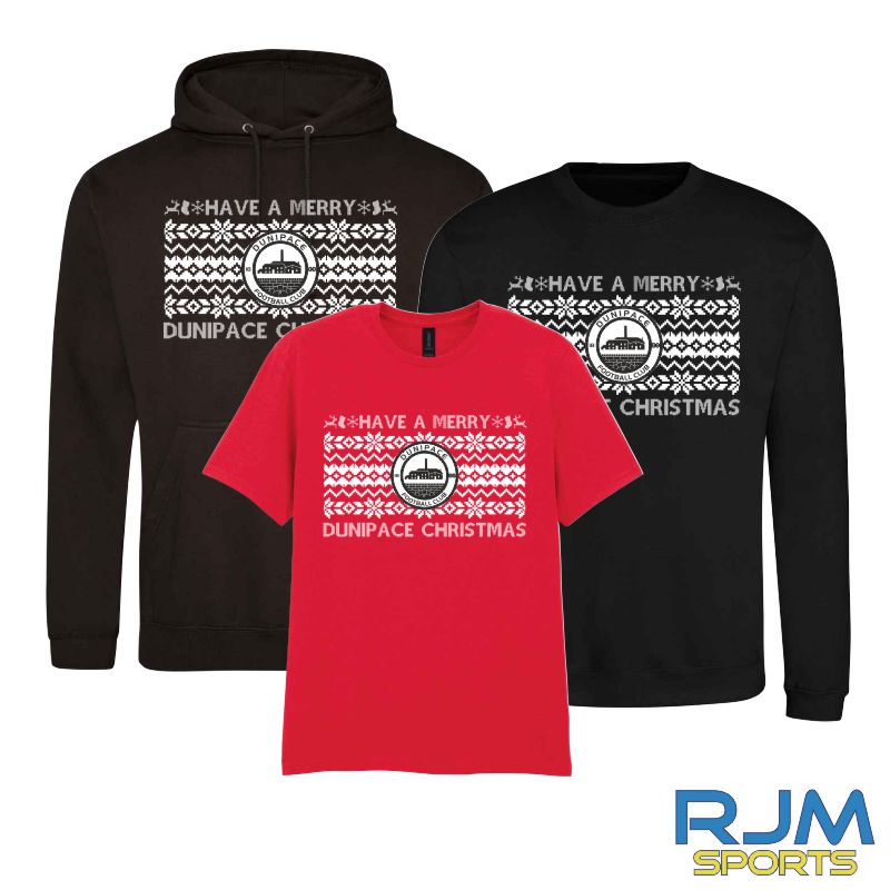 Dunipace FC Merry Dunipace Christmas Print