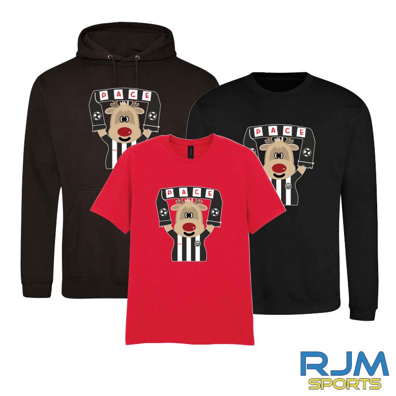 Dunipace FC Christmas Reindeer Print