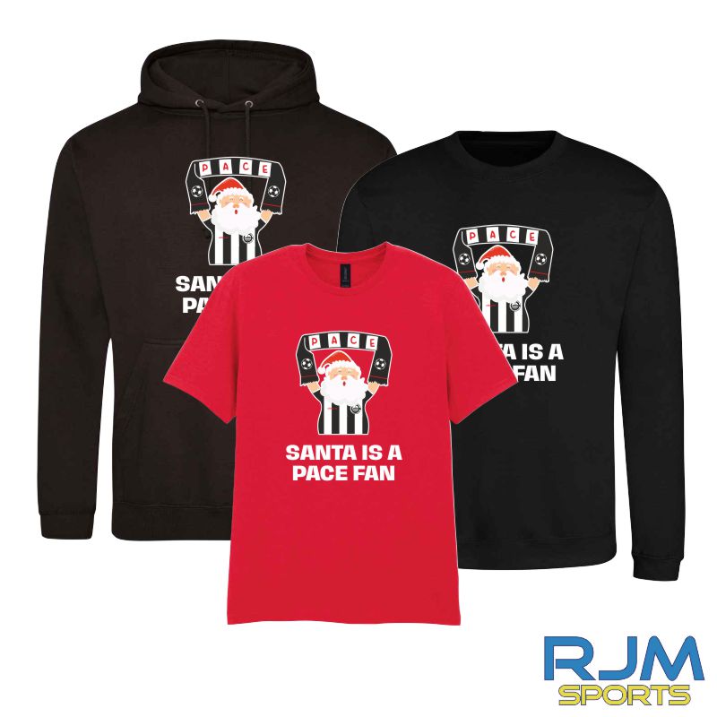 Dunipace FC Santa is a Pace Fan Print