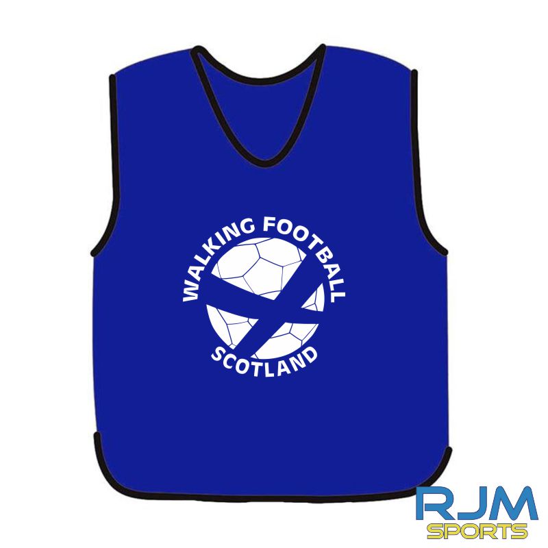 Walking Football Scotland Adult Bibs - Bundle of 10