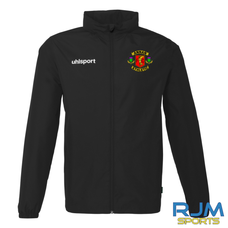 Annan Athletic Ladies & Girls FC Uhlsport Essential All Weather Jacket Black