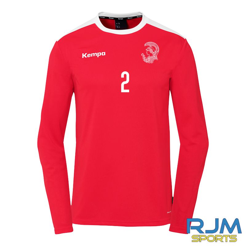 Kelvinside Academy Handball Kempa Emotion 27 Longsleeve Jersey Red