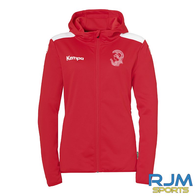 Kelvinside Academy Handball Kempa Ladies Emotion 27 Hood Jacket Red