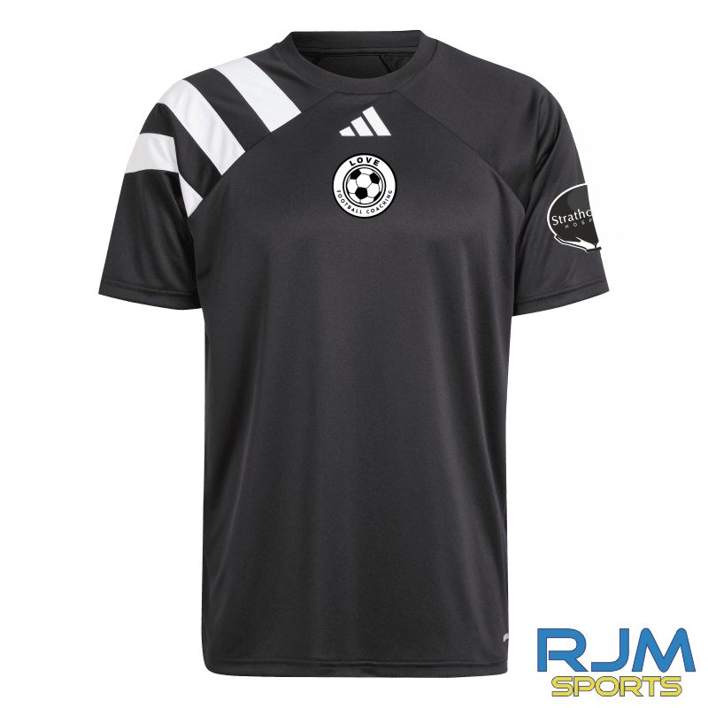 Love Football Coaching Adidas Fortore 23 Jersey Black/White