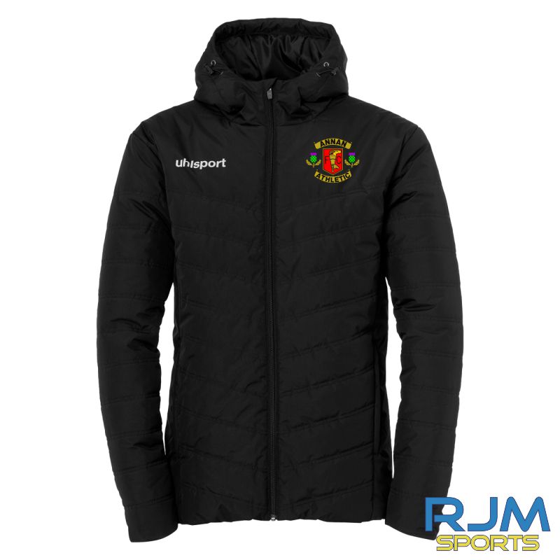 Annan Athletic Community Uhlsport Essential Winter Padded Jacket Black