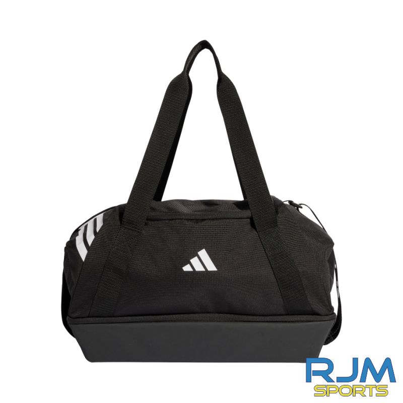 Scottish FA Referee Adidas Small Tiro Bottom Compartment Duffle Bag Black