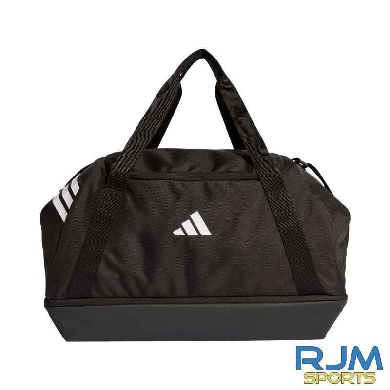 Scottish FA Referee Adidas Medium Tiro Bottom Compartment Duffle Bag Black