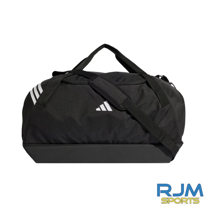 Scottish FA Referee Adidas Large Tiro Bottom Compartment Duffle Bag Black
