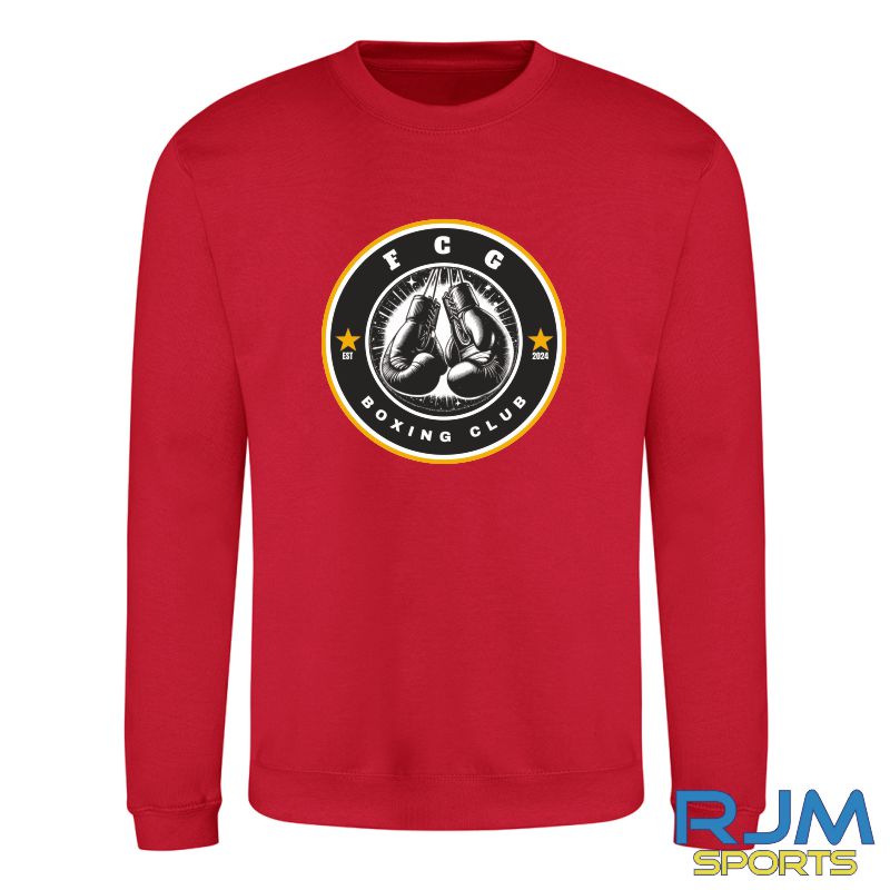 FCG Boxing Club AWDis Sweatshirt Fire Red