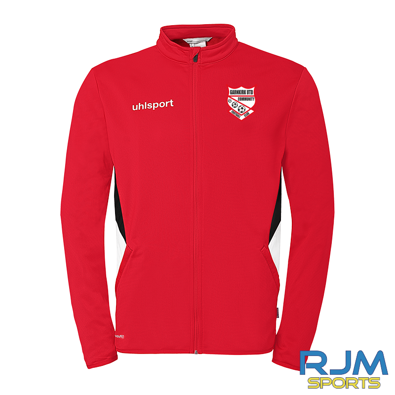 Garnkirk United FC Players Training Uhlsport Equipe 29 Classic Jacket Red/White/Black