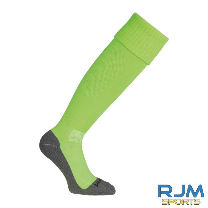 Garnkirk United FC Uhlsport Team Pro Essential Socks Fluo Green