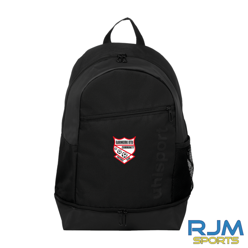 Garnkirk United FC Uhlsport Essential Backpack with Bottom Compartment Black