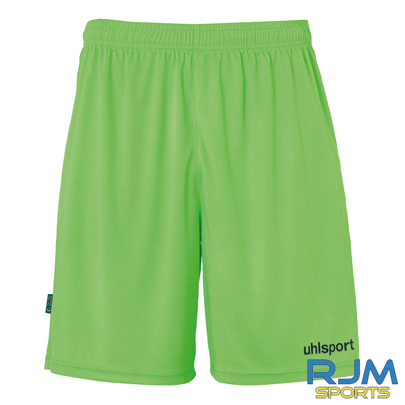 Garnkirk United FC Uhlsport Centre Basic Shorts Fluo Green