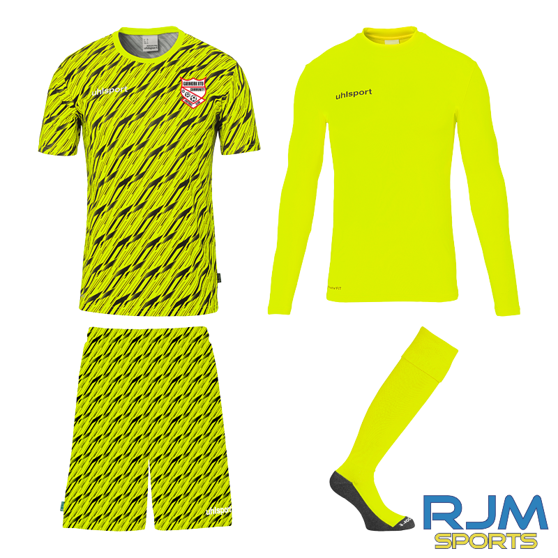 Garnkirk United FC Uhlsport Progressive 28 Goalkeeper Bundle Fluo Yellow/Black