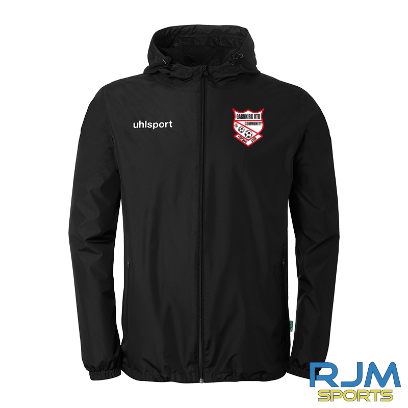 Garnkirk United FC Coaches Training Uhlsport Essential Rain Jacket Black/White