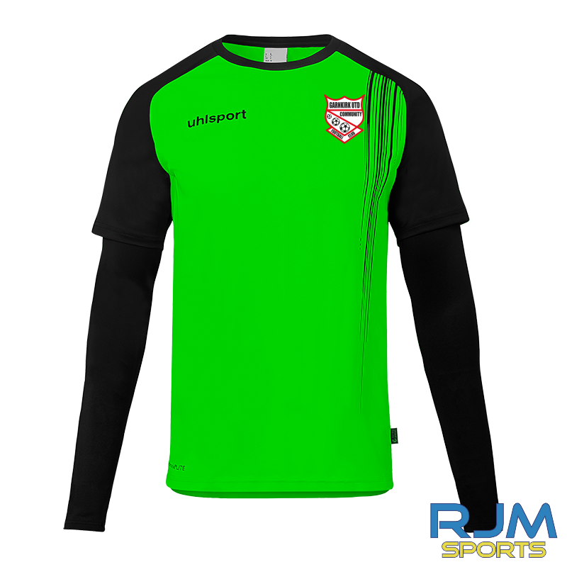Garnkirk United FC Uhlsport Impulse Goalkeeper Shirt Fluo Green/Black