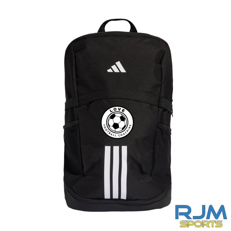 Love Football Coaching Adidas Tiro Backpack Black