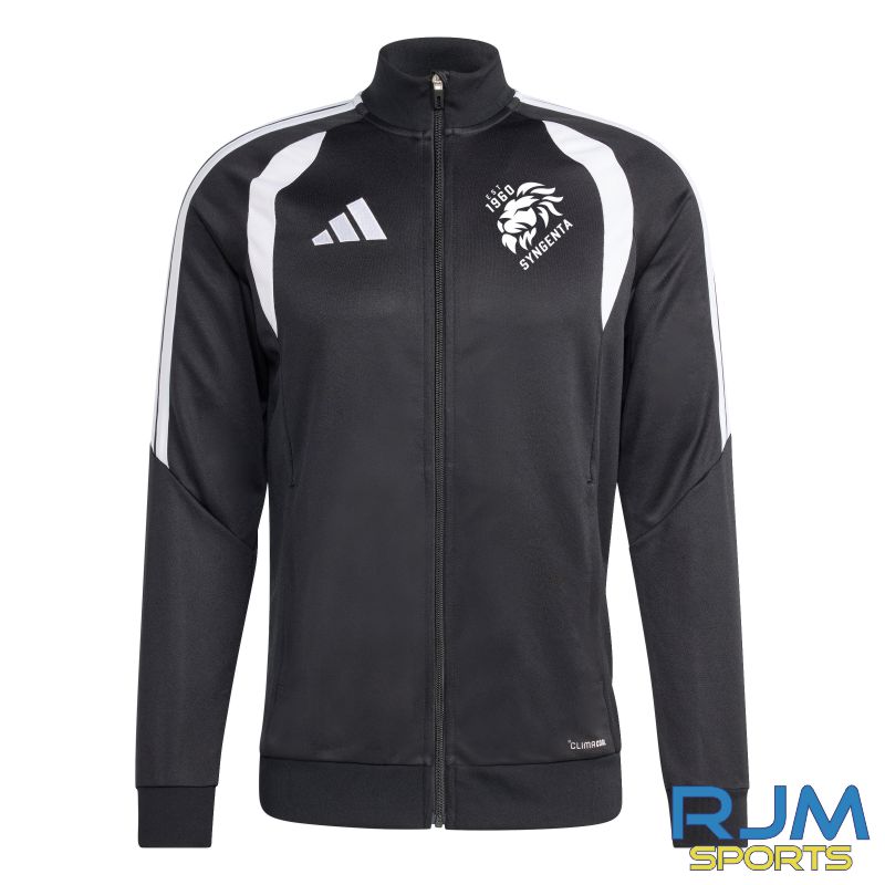 Syngenta Juveniles FC Off Pitch Adidas Tiro 26 League Training Jacket Black/White