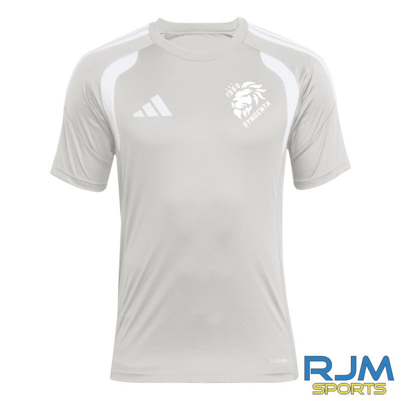 Syngenta Juveniles FC Off Pitch Adidas Tiro 26 League Jersey Grey/White