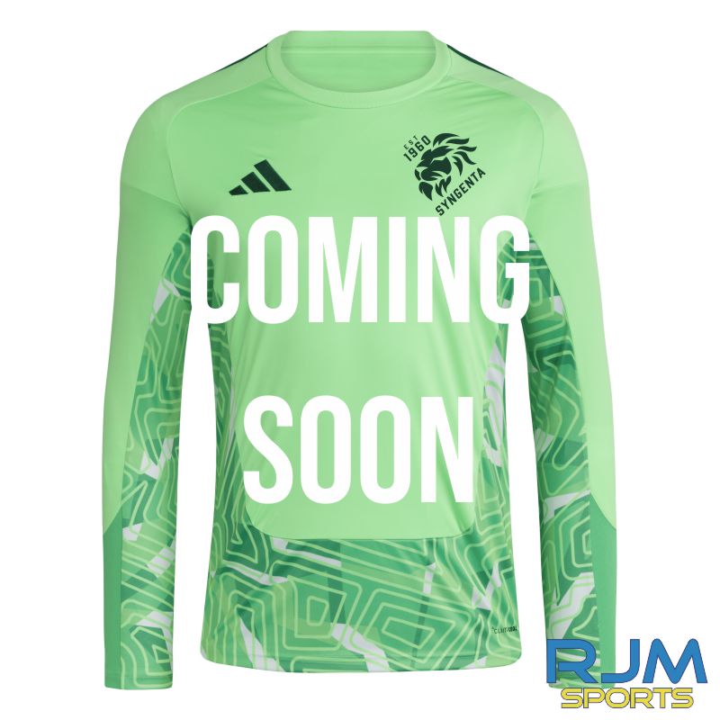 Syngenta Juveniles FC Home Goalkeeper Adidas Tiro 26 Competition GK LS Jersey Lime Burst